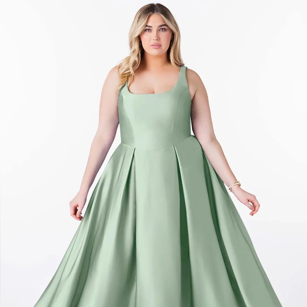 Azazie x Kendall & Kylie Agave Ballgown